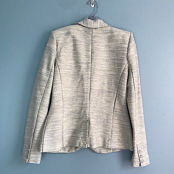 CAbi Lemon Zest Tweed Blazer/Jacket Size 4 - Picture 4 of 4